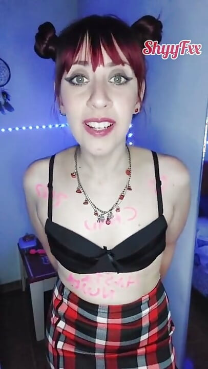 Shyfxx Colegiala Caliente Le Ruega a Su Crush Que La Desvirgue Antes De Terminar El Colegio P1 JOI