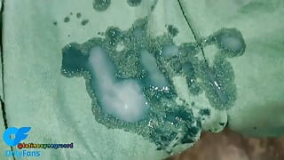 Me masturbating after my neighbor with a huge thick and black cock.