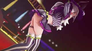 Mmd R-18 anime lányok szexi táncos klipje 279