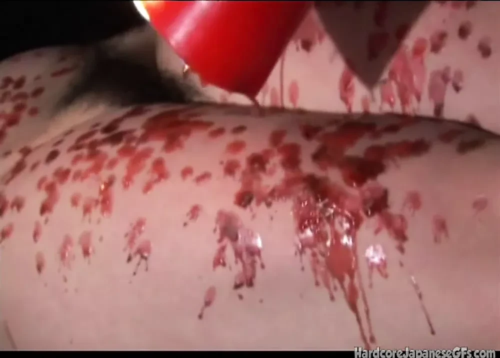 Japanese babe get tortured wit candle wax