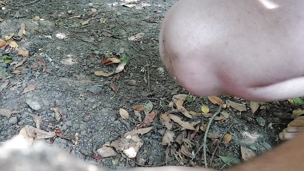 Cumshot Realized Finally From Cute Cock of Pretty Ladyboy