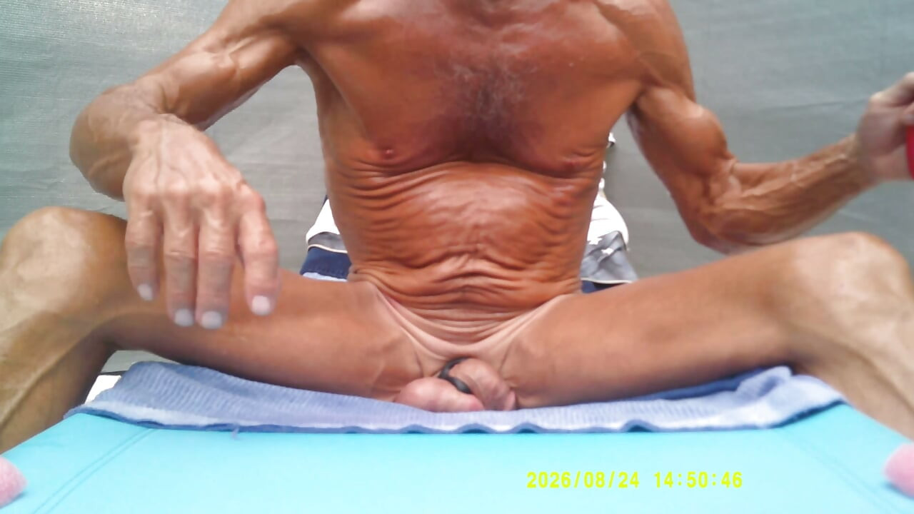 8-25-2026 Cam 1 Naked Tan. Red Neck Pool Out of an 18ft Sunray Openbow Boat. Low Balls, Azz and Cock View & Music
