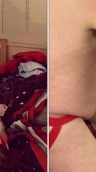 Key moment from "Granny Carmen's Cunning Christmas Creampie in July 24 2024 CAMS156M"