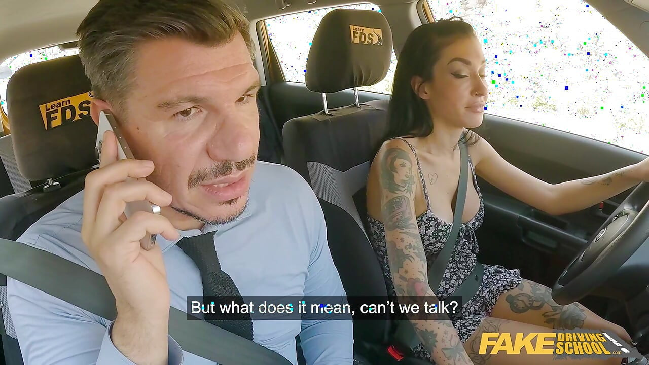 Fake driving school - silvia preslar si tante seksi italia dengan toket besar dientot habis-habisan di luar ruangan