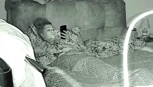 Wife Caught Chatting While Masturbating