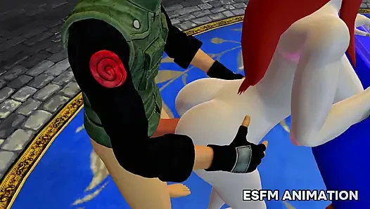 Misi rahasia kakashi bareng kushina - animasi esfm