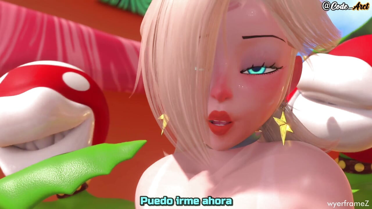 Rosalina é espremida até o limite
