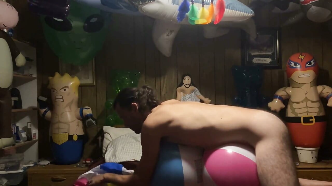 Triple Beachball Fun
