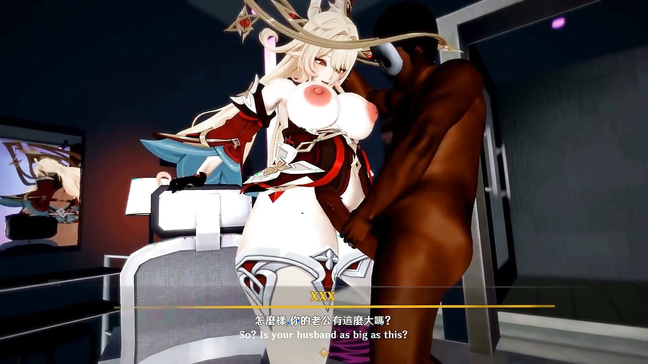 Genshin Impact - escena de sexo cachonda Alice Ntr - animaciones hentai en 3D