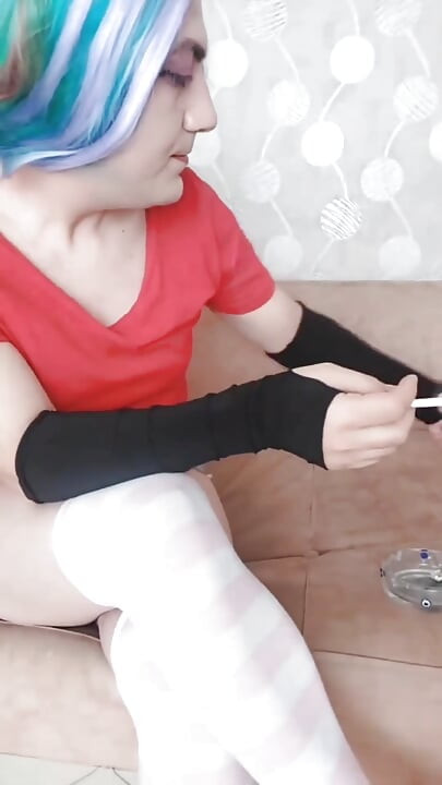 Šminker sissy lepa manekenka