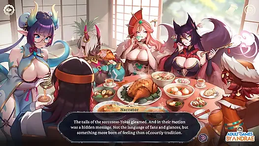 EP9: Tea Ceremony with the Chosen 5 – A Royal Gathering in the Imperial Harem – Harem Fantasy