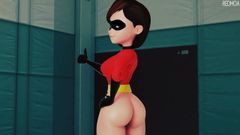 Helen Parr animatie (kontjob) (720p) (preview)