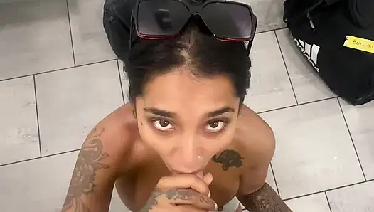 Sex in the Airport Bathroom with My Wife - Yasmina Khan