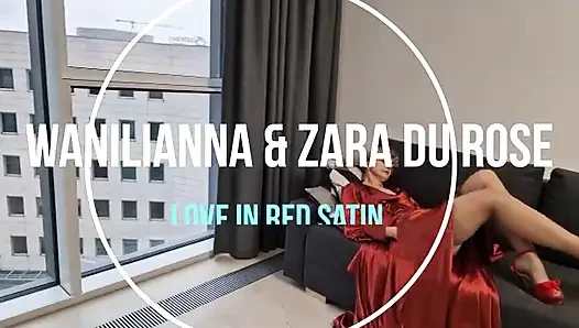 Love in Red Satin - Medium Resolution