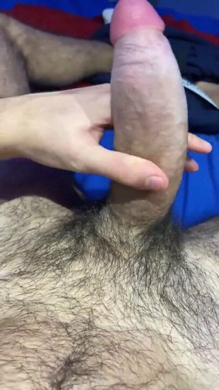 Sexy curved italian cock