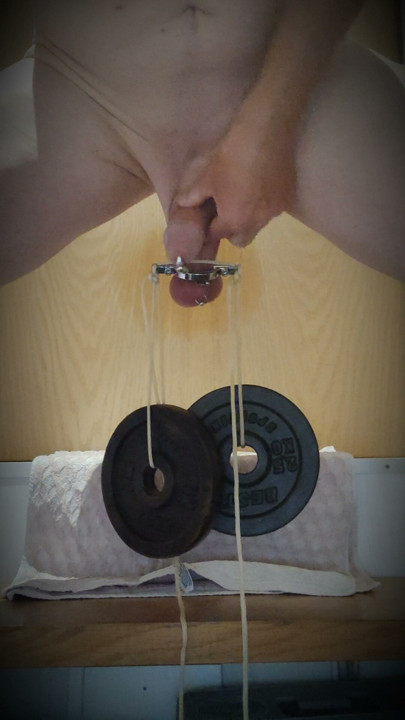 5kg hanging on balls for ruin it