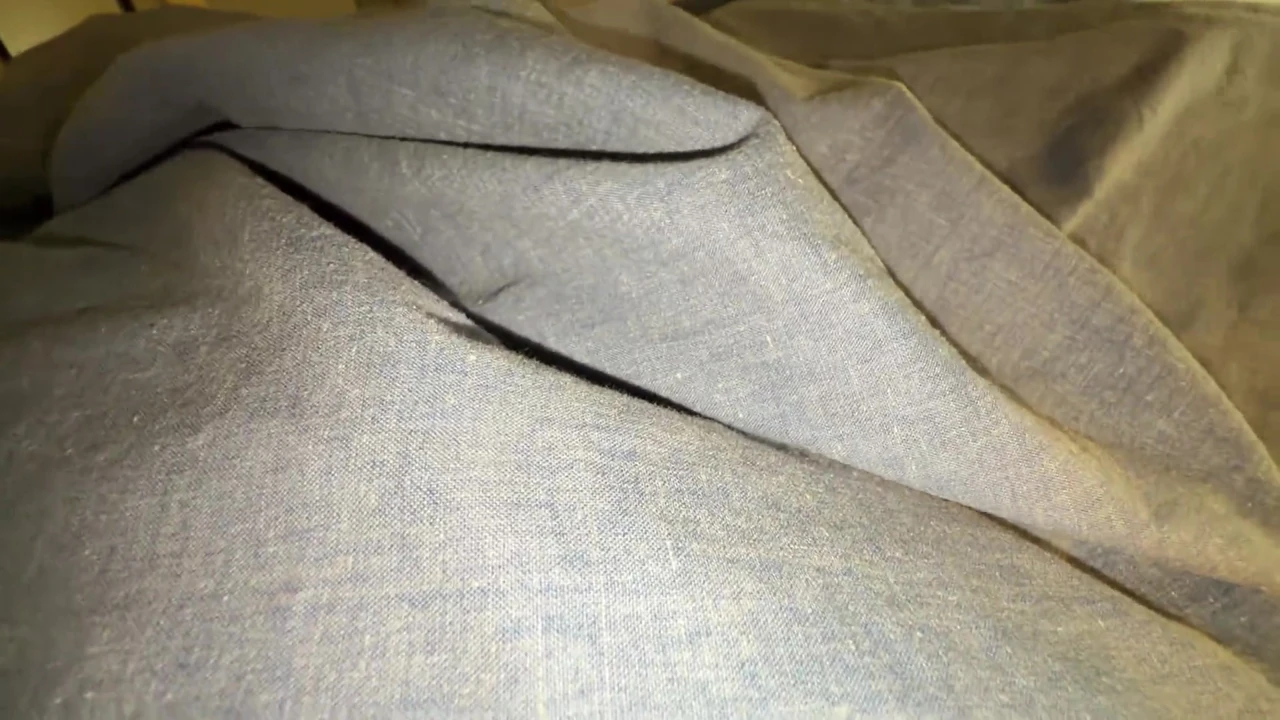 Roommate Lay Down Next to Me in Tight Jeans – We Had Sex Under the Blankets