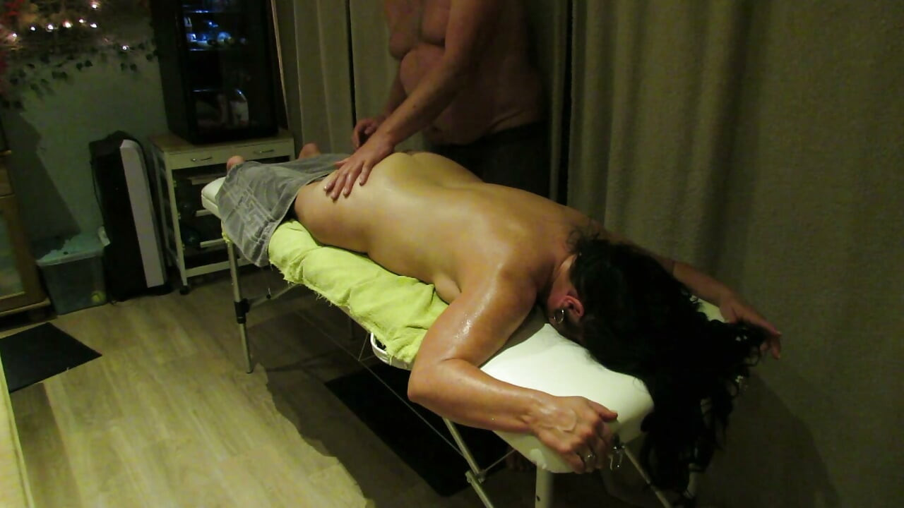 De andere dag bij de massage