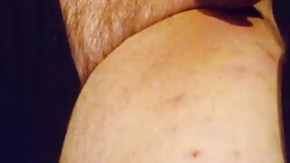 I play with my small soft cock and balls pulling, stretching and giving it a slap (no cum)