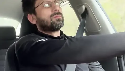 She Couldn’t Wait - MILF Blowjob & Handjob While Driving - Public Car Sex Kingyordanov