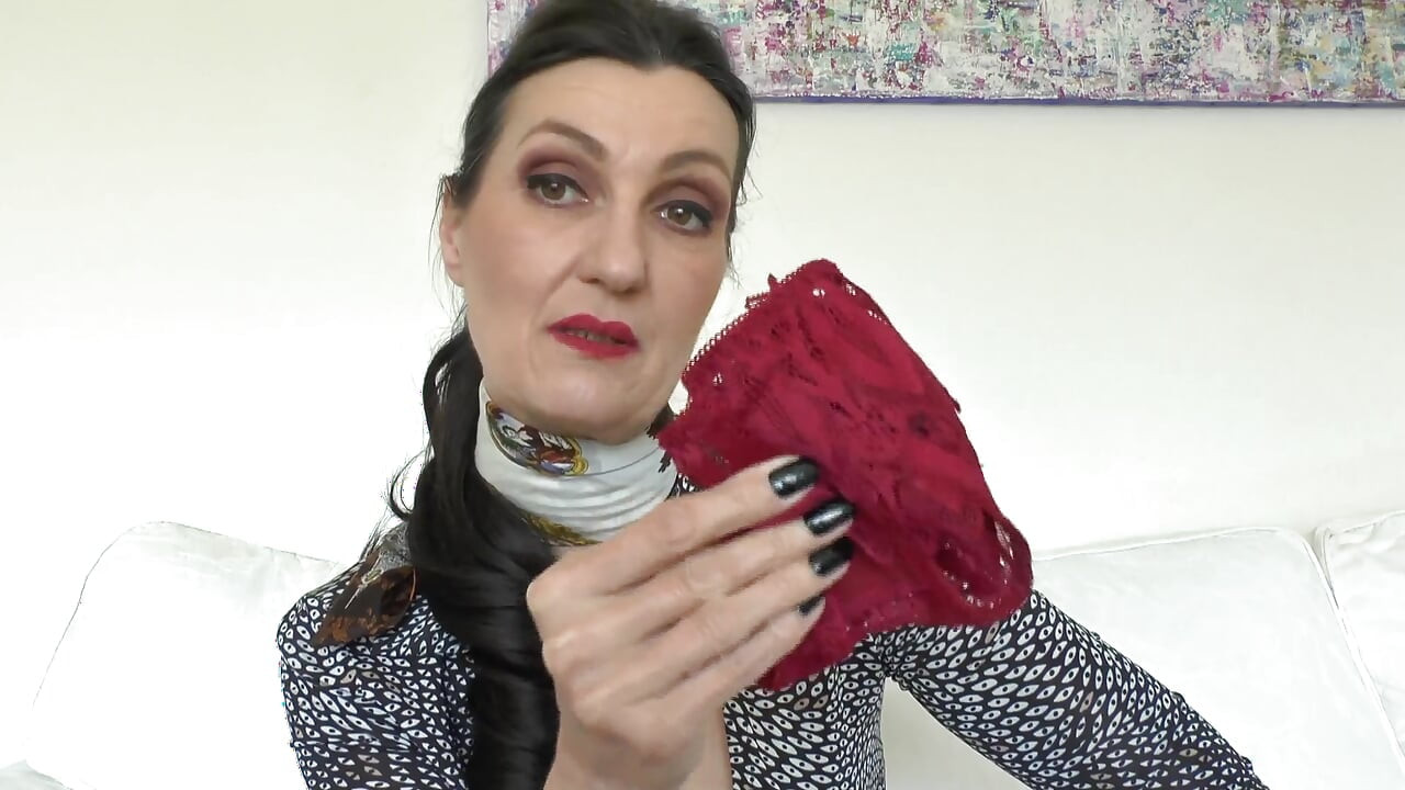 Secret Fantasies Come True! Sniffing Sexy Panties and Cumming on Them, Lady Victoria Valente