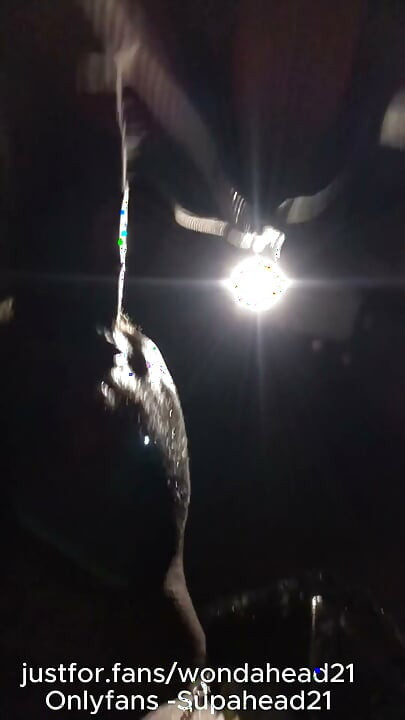 BBC Worship at Night: Risky Public Blowjob & Throat Fuck