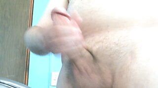 Dripping cum load solo thick cock masturbation Tommy Thicks