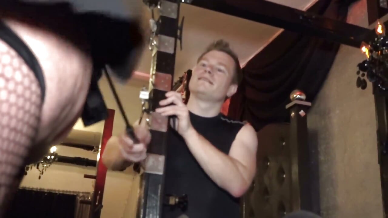 Busty slut in BDSM action