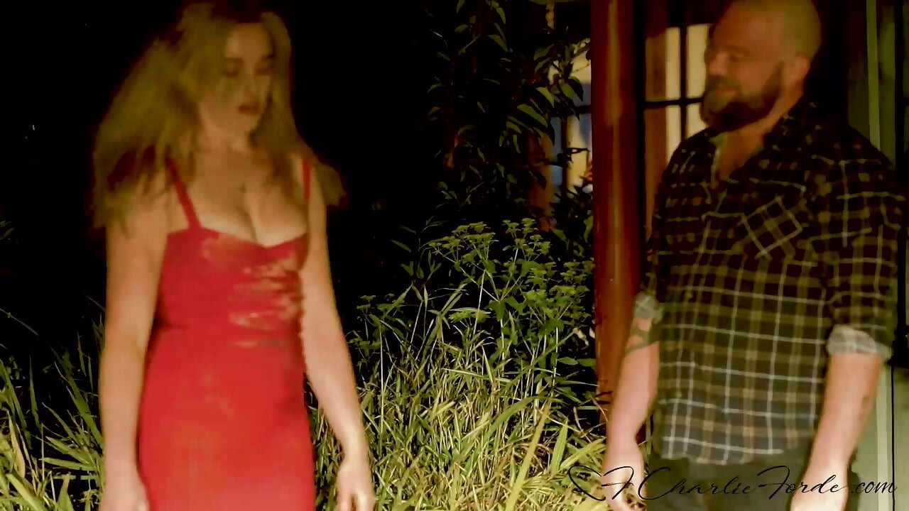 Charlie Forde Offers Tight Asshole For Rough Outdoor Fucking Session