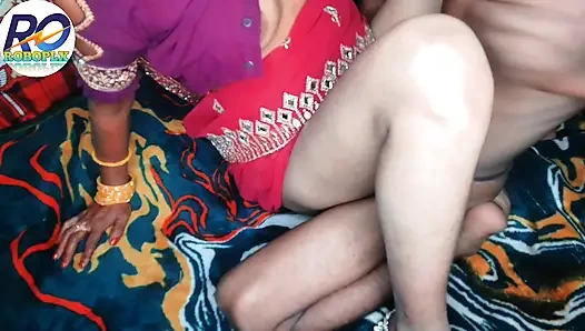 Sex with stepmother's younger sister, lifting the red saree and secretly going to the village for a wedding with the stepso