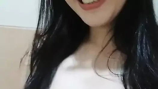 Chinese Asian hot girl pussy and tits