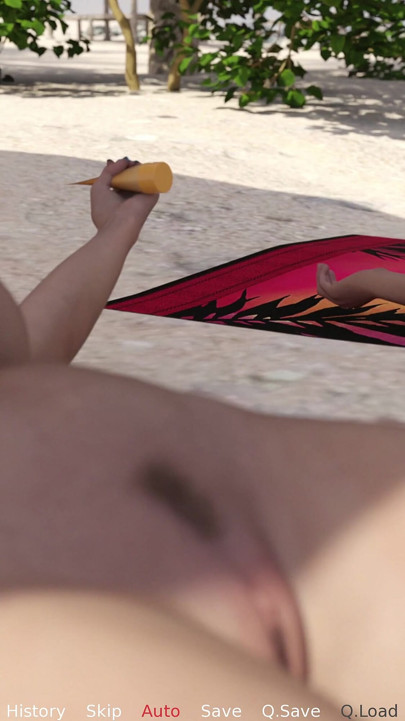 Milfheim 11 Bored with Husband, Hot MILF Amanda Lets Steven Give Her a Lewd Massage at the Beach