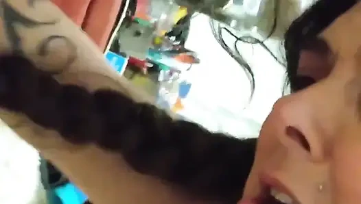 Sexy Girlfriend Throws Down!