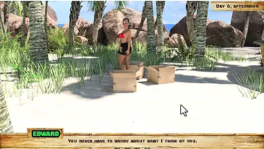 Edepsiz ada #6 - aynı anda iki kadının tadını çıkaramayan