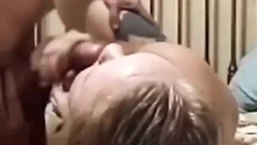 Kompilasi crot di muka istri