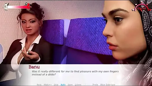 Life im nahen osten # 10 - Banu spielte mit sich selbst im bett