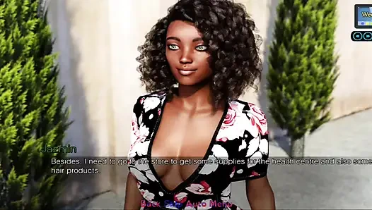 Sunshine Love #20 - Trisha showed her sexy outfit to Johannes.