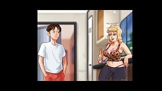 Toda la escena de sexo con Roxxy - Summertime Saga - porno animado