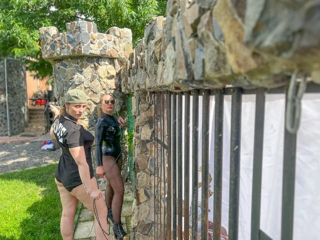 Male reprograming at Dracula Femdom Castle - Hard faceslapping Extreme - Zeida and Tirza