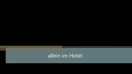 alone in a hotel