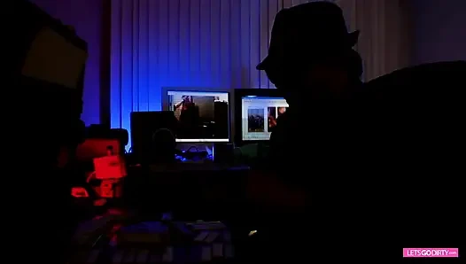 Busty blonde MILF gets banged by monster black cock