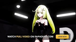Genshin Impact Faruzan Hentai Dans och sex Mmd 3D Blond hårfärg Redigera Smixix