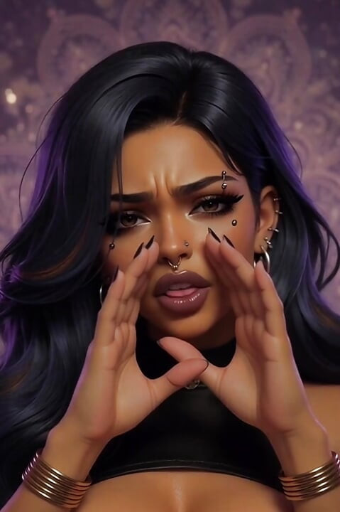 Animated Goth Stepsister Virtual Sex Big Tits Piercings