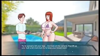 Sexnote - todas las escenas de sexo tabú hentai juego porno ep.12 su hermanastra ama masaje anal con aceite