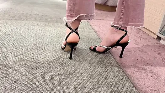 Roommate Buys Me Heels Then Fucks Me Hard - Homemade Cum in Mouth & Real Moans