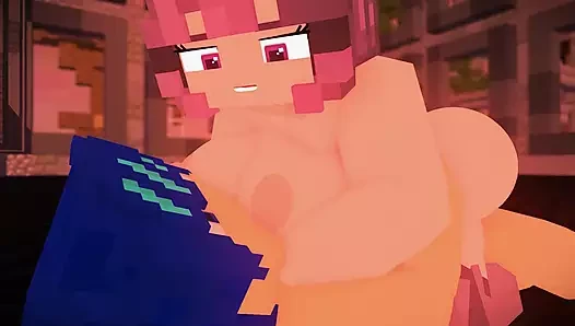 Minecraft girl fucks random guy - Minecraft sex mod Animation