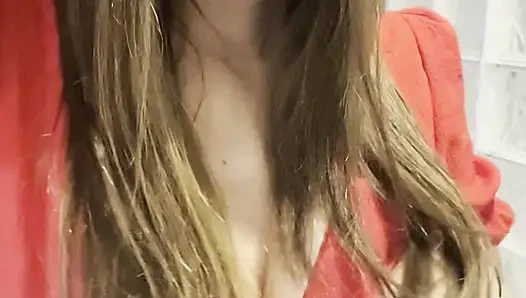 Solo in the Bathroom I Play with My Toy
