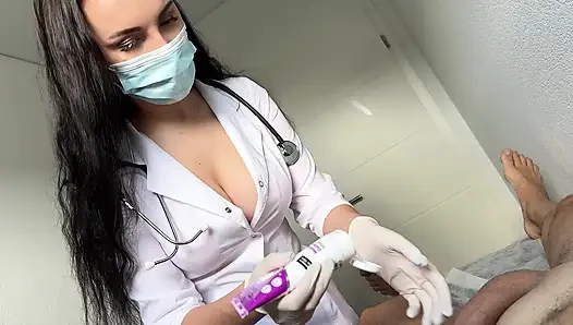 The Hottest Nurse Ever Forgot She Was at Work