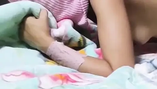 Çift Arap kız genç ve adam Suudi