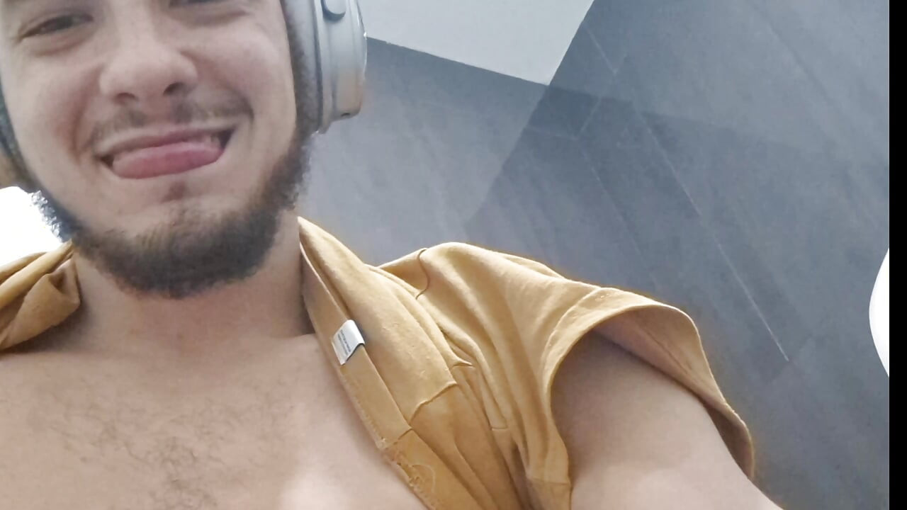 Quick Break at the Office Toilet